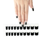 Black French Tip Stripe