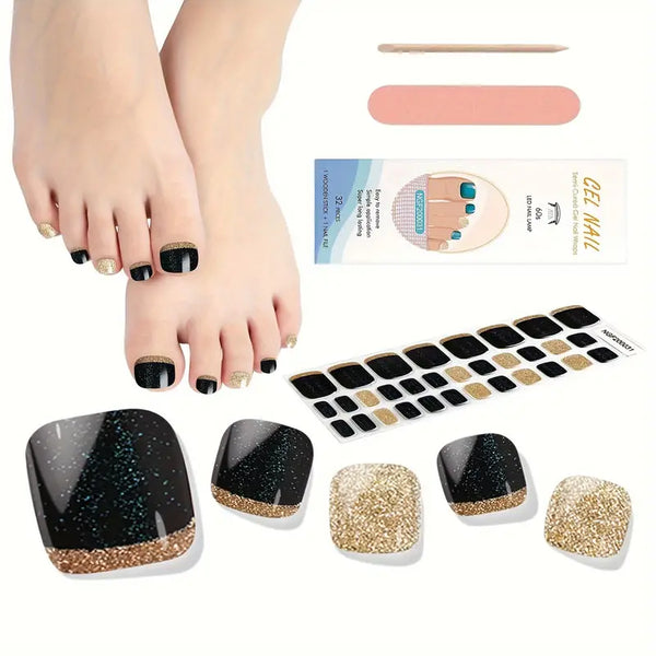 Fenail Gel Nail Strips - Toes – The Fenails™